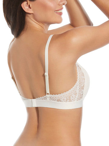 Reggiseno Selene Marcella – Bralette con Coppe Leggermente Imbottite e Pizzo Sensuale