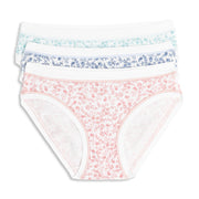 Slip Donna Gioia Midi Cotonella in Cotone Bielastico – Confezione 3 Pezzi (3 Disegni)