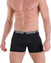 Boxer Uomo Navigare in Cotone Bielastico – Vestibilità Regolare e Fascia Elastica Brandizzata