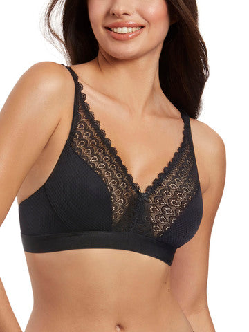 Selene Reggiseno Chloe B Senza Ferretto e Senza Imbottitura – Tessuto a Nido d’Ape