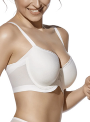 Selene Reggiseno Violeta Coppa C – Modellante con Ferretto, Coppe Imbottite e Tulle Incrociato