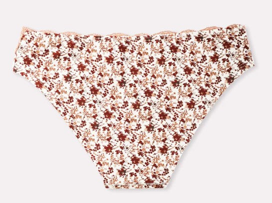 Slip Donna Jadea Aurea 6532 – Cotone Elasticizzato a Fiori con Pizzo