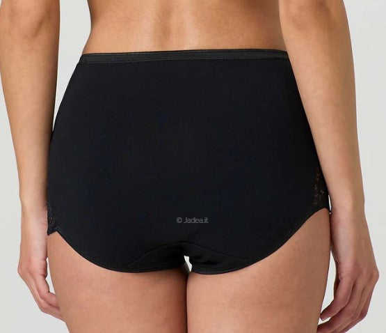 Culotte Donna in Cotone Elasticizzato con Pizzo Laterale – Articolo 07
