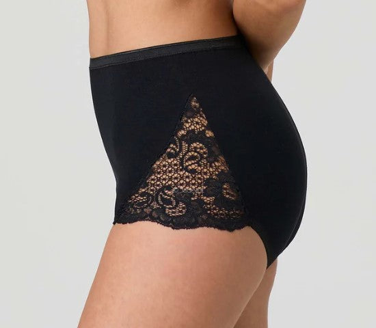 Culotte Donna in Cotone Elasticizzato con Pizzo Laterale – Articolo 07