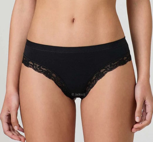 Perizoma Donna in Cotone Modal con Fascia e Pizzo – Articolo 519