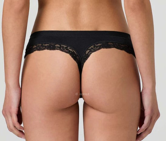 Perizoma Donna in Cotone Modal con Fascia e Pizzo – Articolo 519