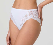 Slip Donna in Cotone Modal con Bordo Smerlato e Pizzo – Articolo 530