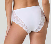 Slip Donna in Cotone Modal con Bordo Smerlato e Pizzo – Articolo 530