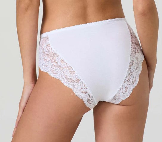 Slip Donna in Cotone Modal con Bordo Smerlato e Pizzo – Articolo 530