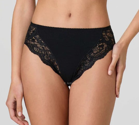 Slip Donna in Cotone Modal con Bordo Smerlato e Pizzo – Articolo 530