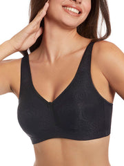 Selene Reggiseno Mariví Coppa C – Senza Ferretto e Senza Imbottitura, con Tulle e Taglio Laser