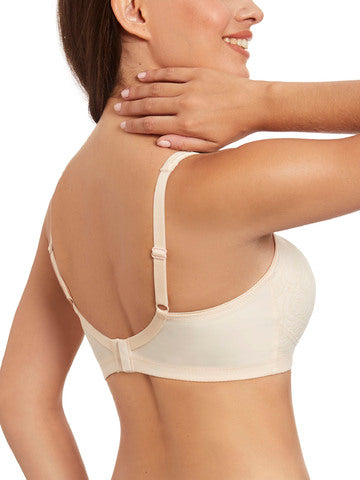 Selene Reggiseno Mariví Coppa C – Senza Ferretto e Senza Imbottitura, con Tulle e Taglio Laser