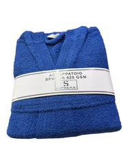Accappatoio Uomo/Donna Suprema in Spugna di Cotone 420 GSM con Cappuccio