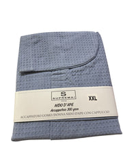 Accappatoio Uomo/Donna Suprema in Nido d’Ape 300 GSM con Cappuccio
