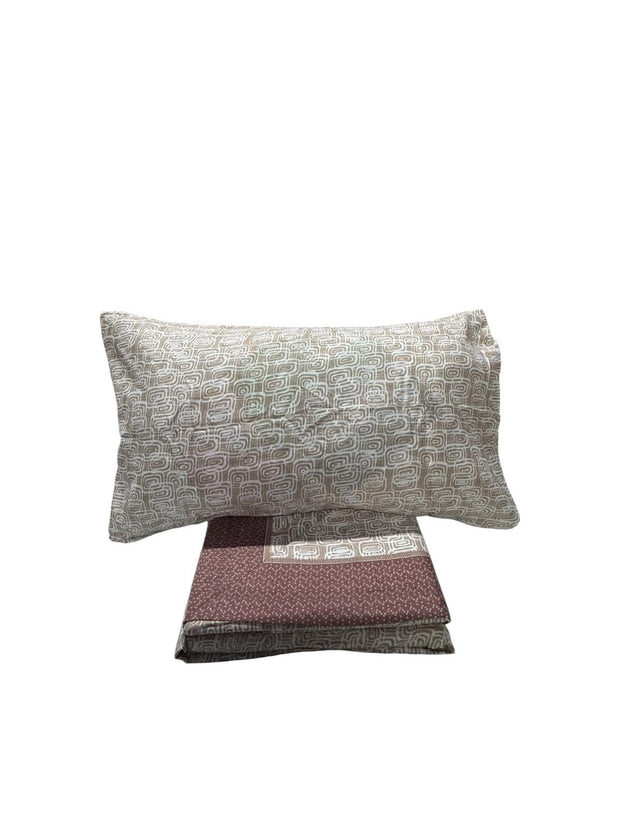Completo Lenzuola Singolo Flanny Suprema Cotone e Flanella