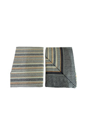 Completo Lenzuola Singolo Flanny Stripes Suprema Cotone e Flanella