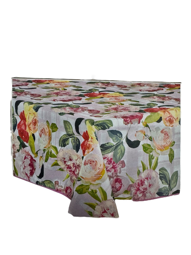Tovaglia da Tavola x6 Preziosa Home Vivame Flower – Antimacchia, No Stiro e Idrorepellente