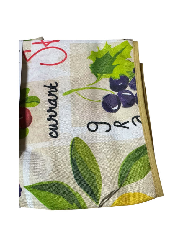 Tovaglia da Tavola x6 Preziosa Home Vivame Frutta – Antimacchia, No Stiro e Idrorepellente