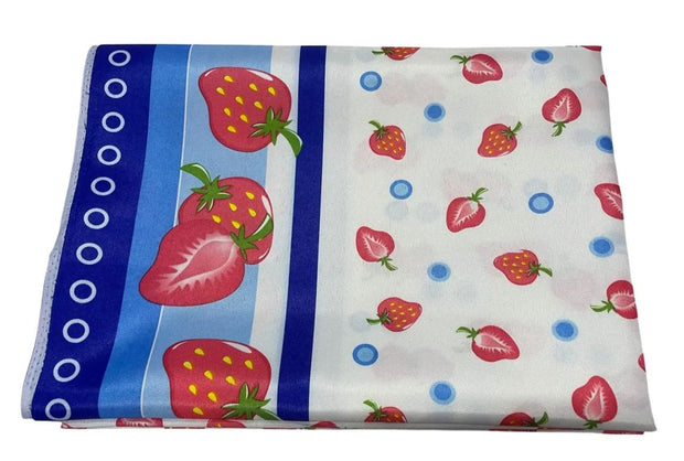 Tovaglia da Tavola Antimacchia Galbissima Fragole x6 – No Stiro, Eleganza e Praticità