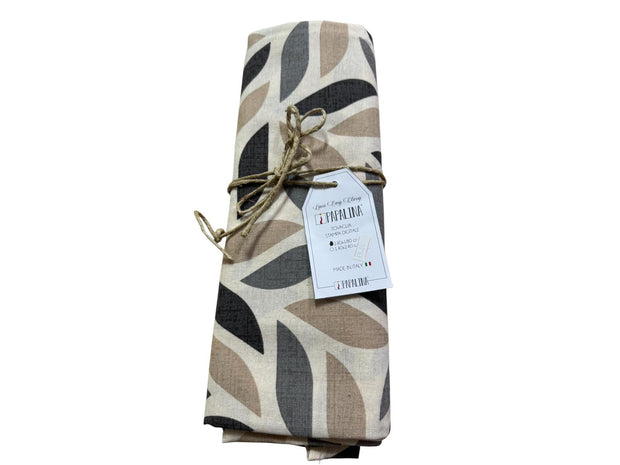 Tovaglia da Tavola x6 Foglie Papalina Easy Classy