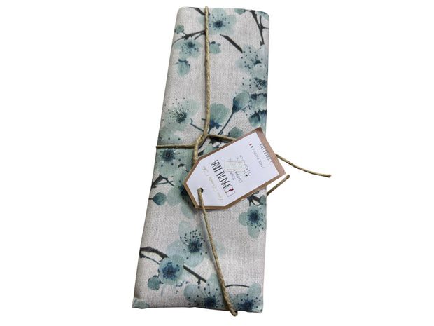 Tovaglia da Tavola x6 Fiori Papalina Country Chic