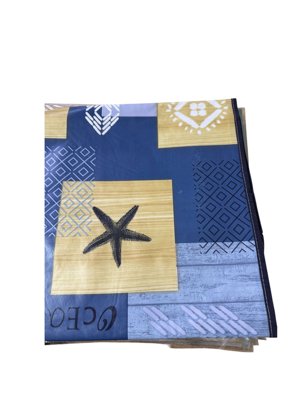 Tovaglia da Tavola x6 Sea Magica Gold Line Rettangolare – Plastificata 120x160 cm