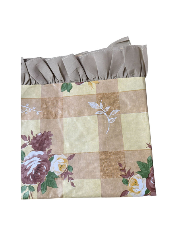 Tovaglia da Tavola x6 Cromira Nausica Gold Line Rettangolare – Plastificata 140x180 cm