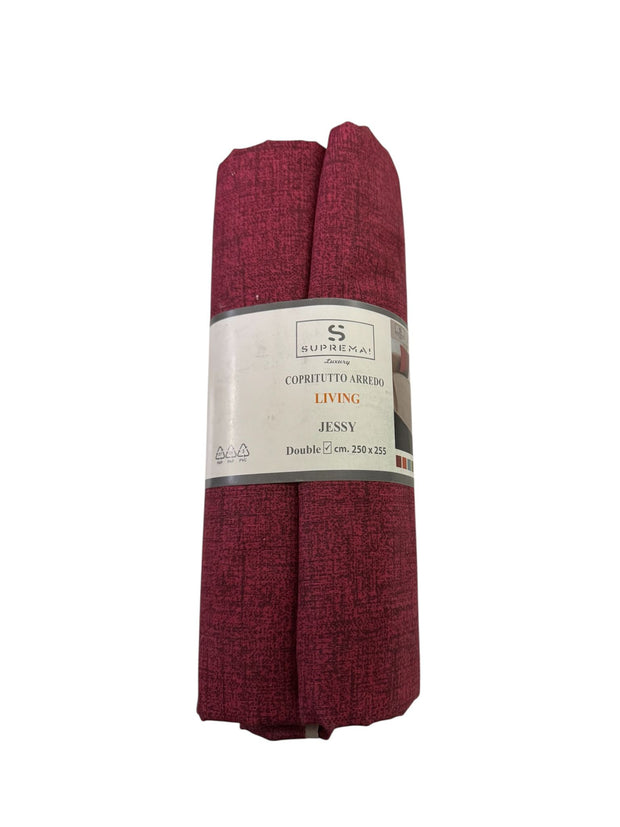 Copri Tutto Arredo Living Suprema Jessie Double – Copridivano e Copriletto Multiuso, 250x255 cm