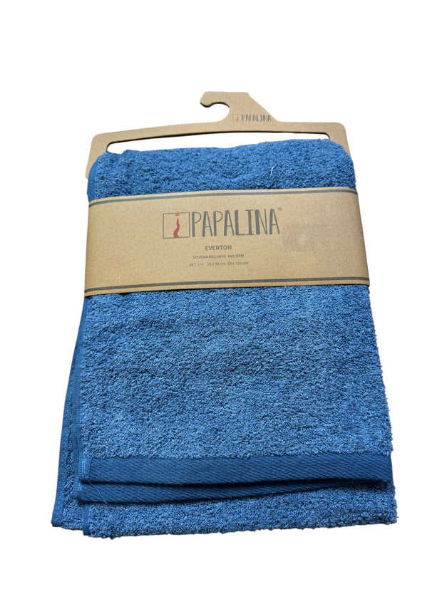 Set Asciugamani 1+1 Everton Papalina in Spugna Mélange 500gsm