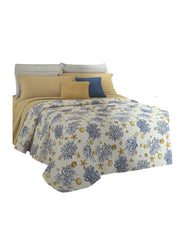 Copriletto Singolo Angel’s Corallo in Cotone Piquet 180x260 cm