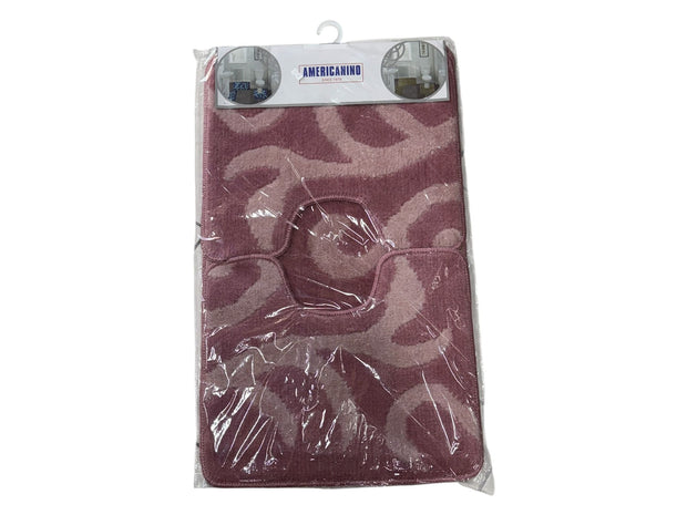 Set 3 Tappeti Bagno Americanino –  Stampa Digitale, Morbidi e Antiscivolo