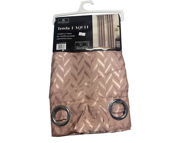 Tenda Raquel Suprema – Pannello Singolo in Cotone 140x280 cm con Anelli