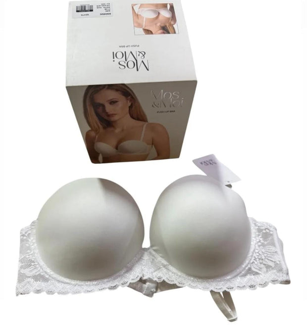 Reggiseno Mos & Moi Push Up Modello 6908 W – Coppe Imbottite e Sostegno Ottimale