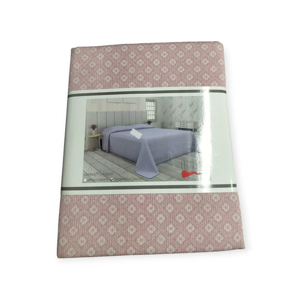 Copriletto Matrimoniale Papalina Piquet – 100% Cotone 240x260 cm