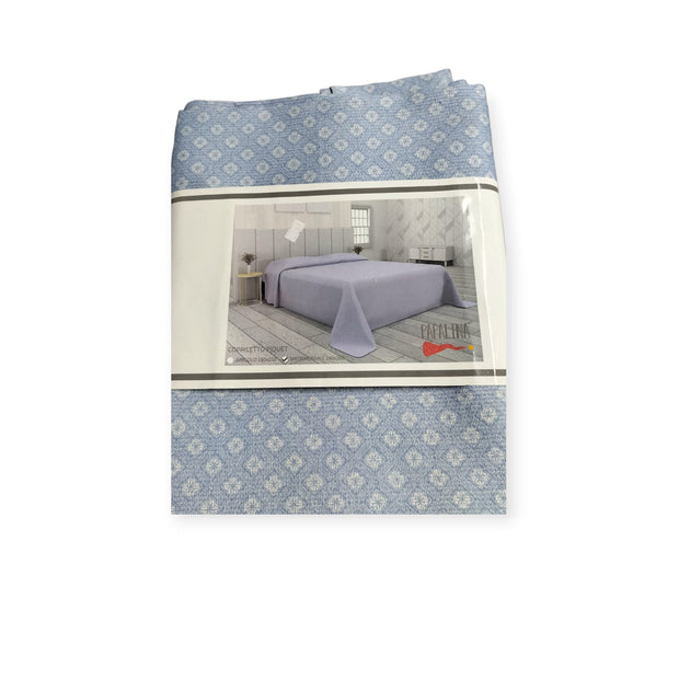 Copriletto Matrimoniale Papalina Piquet – 100% Cotone 240x260 cm
