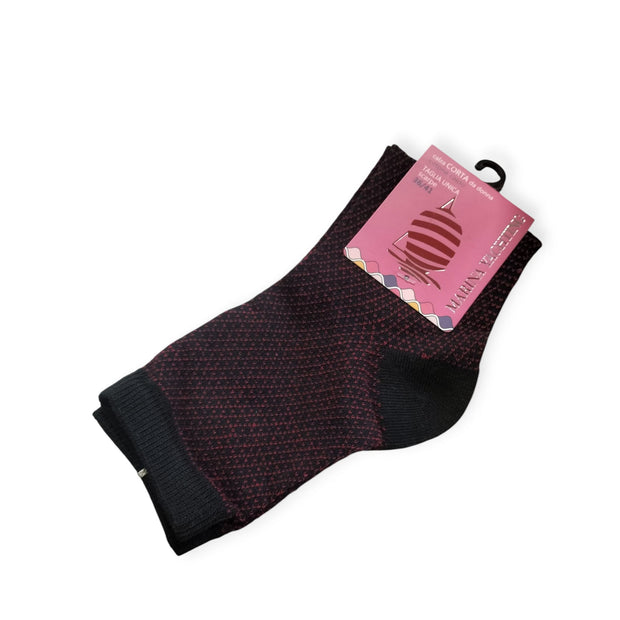 Calze Corte Donna Marina Yachting Filo – 100% Caldo Cotone Taglia Unica 36-41