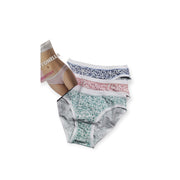 Slip Donna Gioia Midi Cotonella in Cotone Bielastico – Confezione 3 Pezzi (3 Disegni)