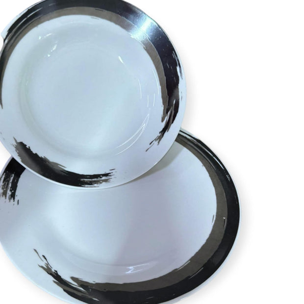 Servizio Piatti 12 Pezzi in Porcellana Art Casa Milano – Eleganza e Design