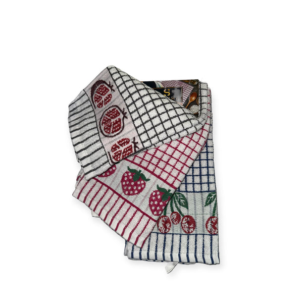 Set 3 Strofinacci Suprema Rebecca in Spugna 45x65 cm