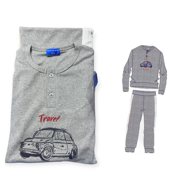 Pigiama Bimbo Suprema Leo in Caldo Cotone