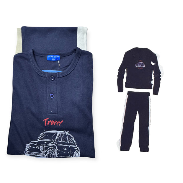 Pigiama Bimbo Suprema Leo in Caldo Cotone