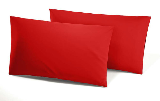 Coppia Federe Irge in Puro Cotone Tinta Unita – 50x80 cm