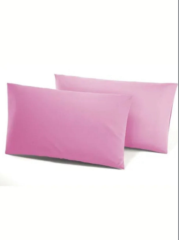 Coppia Federe Irge in Puro Cotone Tinta Unita – 50x80 cm