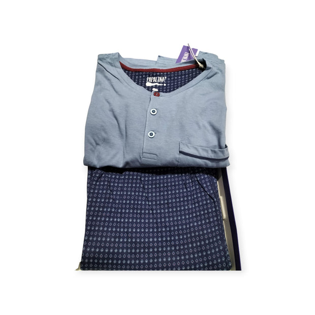 Pigiama Uomo Papalina in Puro Cotone – Linea Gin – Art. PUC190