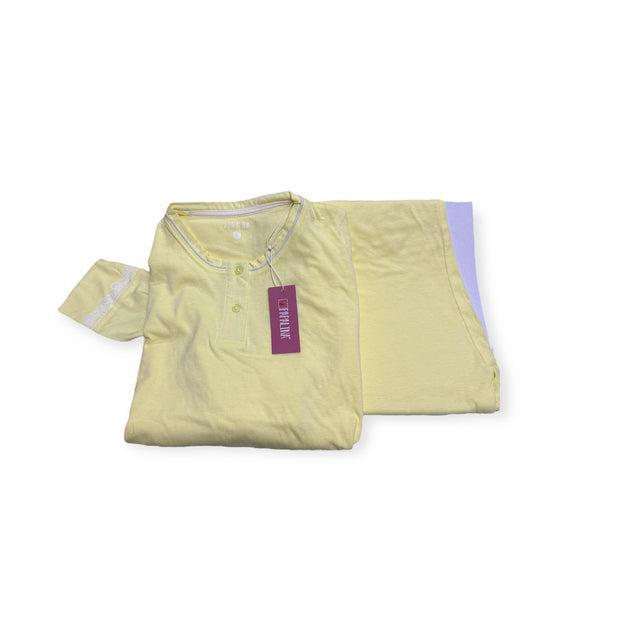 Pigiama Donna Papalina Marlena PDM 473 in Caldo Cotone – Manica e Pantalone Lungo