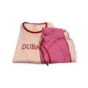 Pigiama Donna Papalina Dubai PDM 462 in Caldo Cotone – Manica e Pantalone Lungo