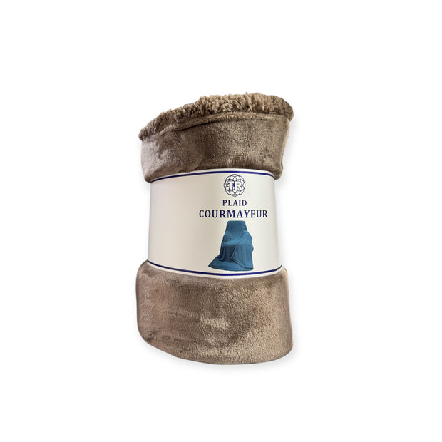 Plaid TR Courmayeur Matrimoniale 210x240 cm in 100% Poliestere