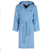 Accappatoio IRGE con Cappuccio in Spugna 100% Cotone – Tinta Unita – Uomo/Donna Unisex