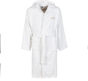 Accappatoio IRGE con Cappuccio in Spugna 100% Cotone – Tinta Unita – Uomo/Donna Unisex