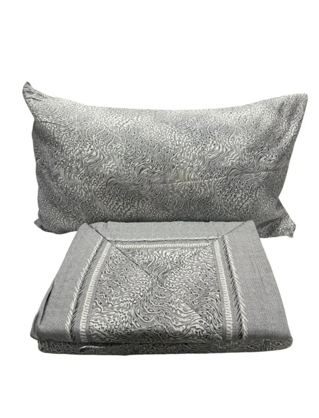 Completo Lenzuola Matrimoniale Flanny Suprema Cotone e Flanella